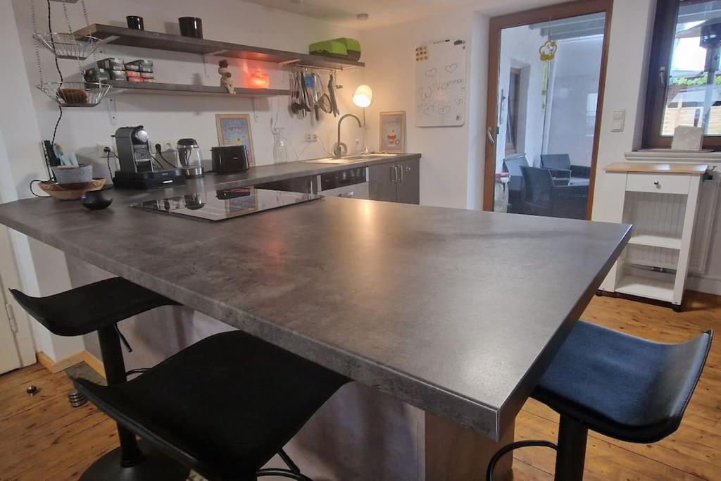 Wohnwerk: Das Moselhaus, Direkt Grenze Luxemburg Oberbillig Extérieur photo